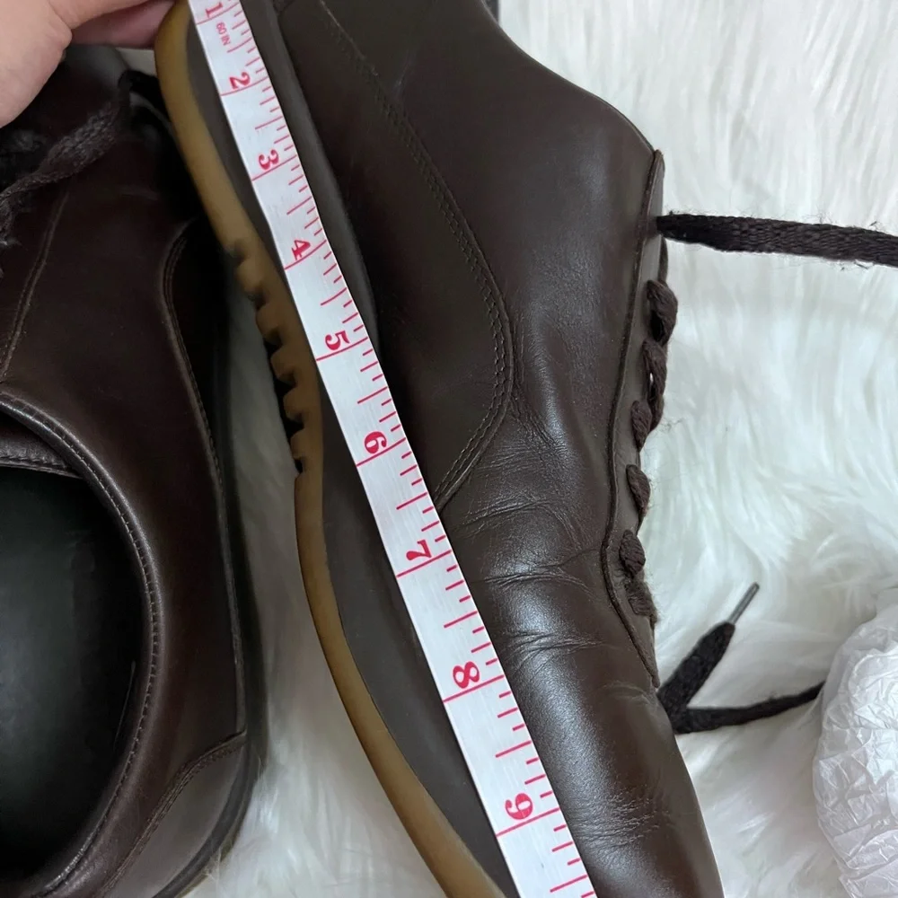 Louise Vuitton leather shoes brown size 8 - Picture 6 of 7